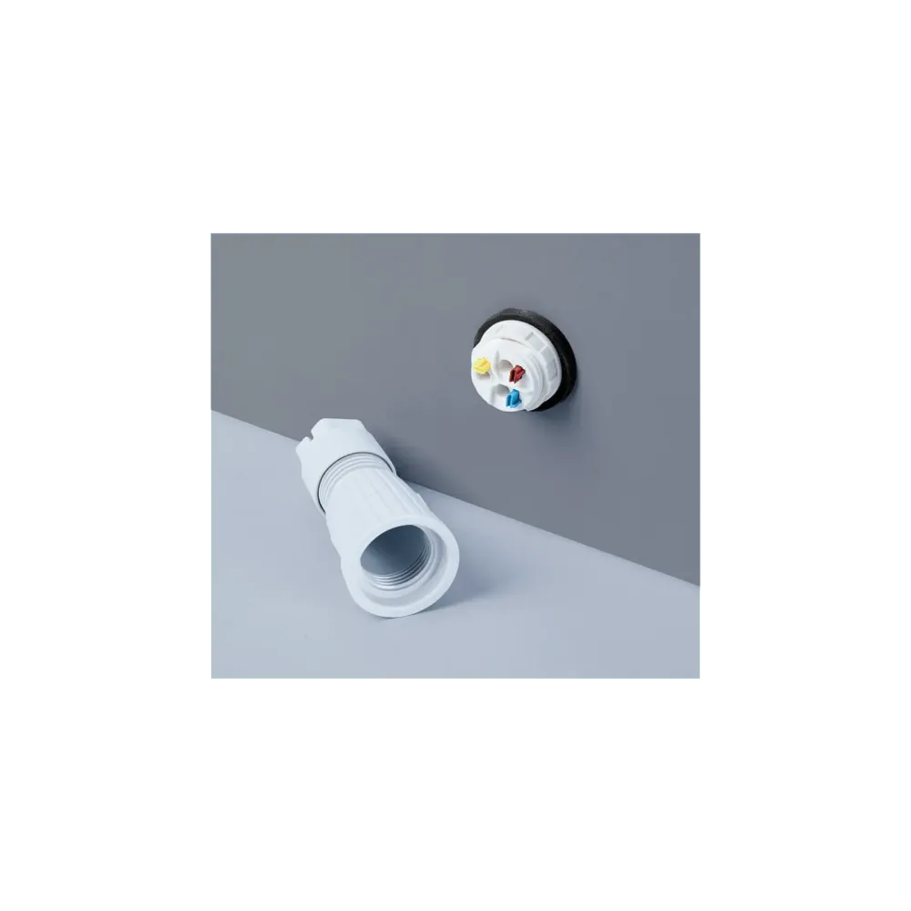 TH394 device connector set, 3P, push-in connection, IP66/IP67/IP68