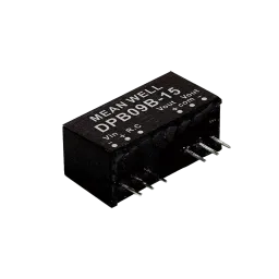 9W DC/DC converter, input 36...75V, output +/-15V / +/-0.3A