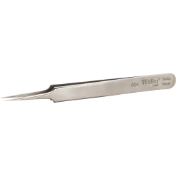 Precision tweezers with very fine tips, suitable for very fine wires