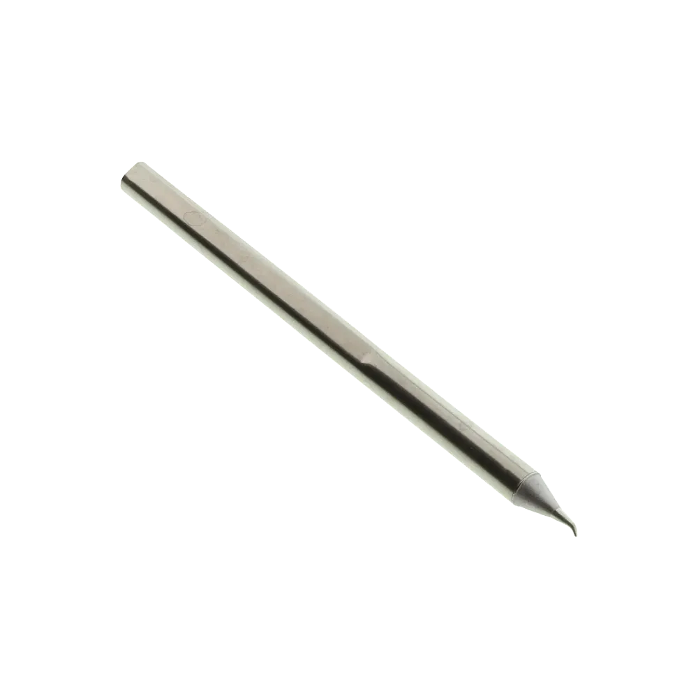Metcal soldering cartridge, pointed, 30° bent, (Ø x L), 0.51 x 11.4 mm
