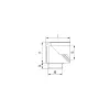 Folding angle (metric)