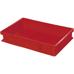 ESD storage container red in various sizes