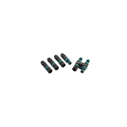 Set: H-cable distributor TH625, 4-gang, 3P, screw connection, D4.0-8.0, IP66/IP68