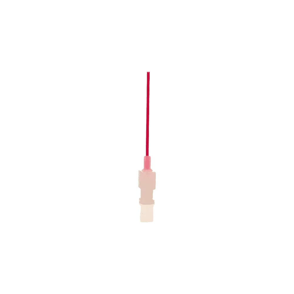 Flexible dosing needles red, 25 gauge (50 pcs)