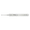 Precision tweezers with fine rounded and flexible tips