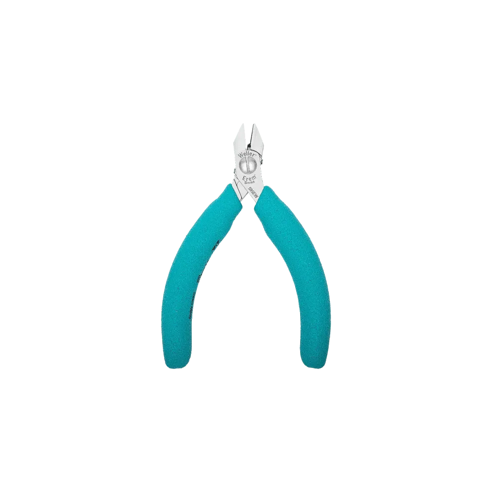 Diagonal cutters, beveled head