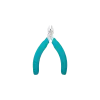 Diagonal cutters, beveled head
