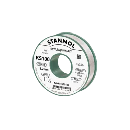 Solder wire KS100, Sn95,5Ag3,8Cu0,7 - FLOWTIN TSC, RE L0, 1.2mm, 100g