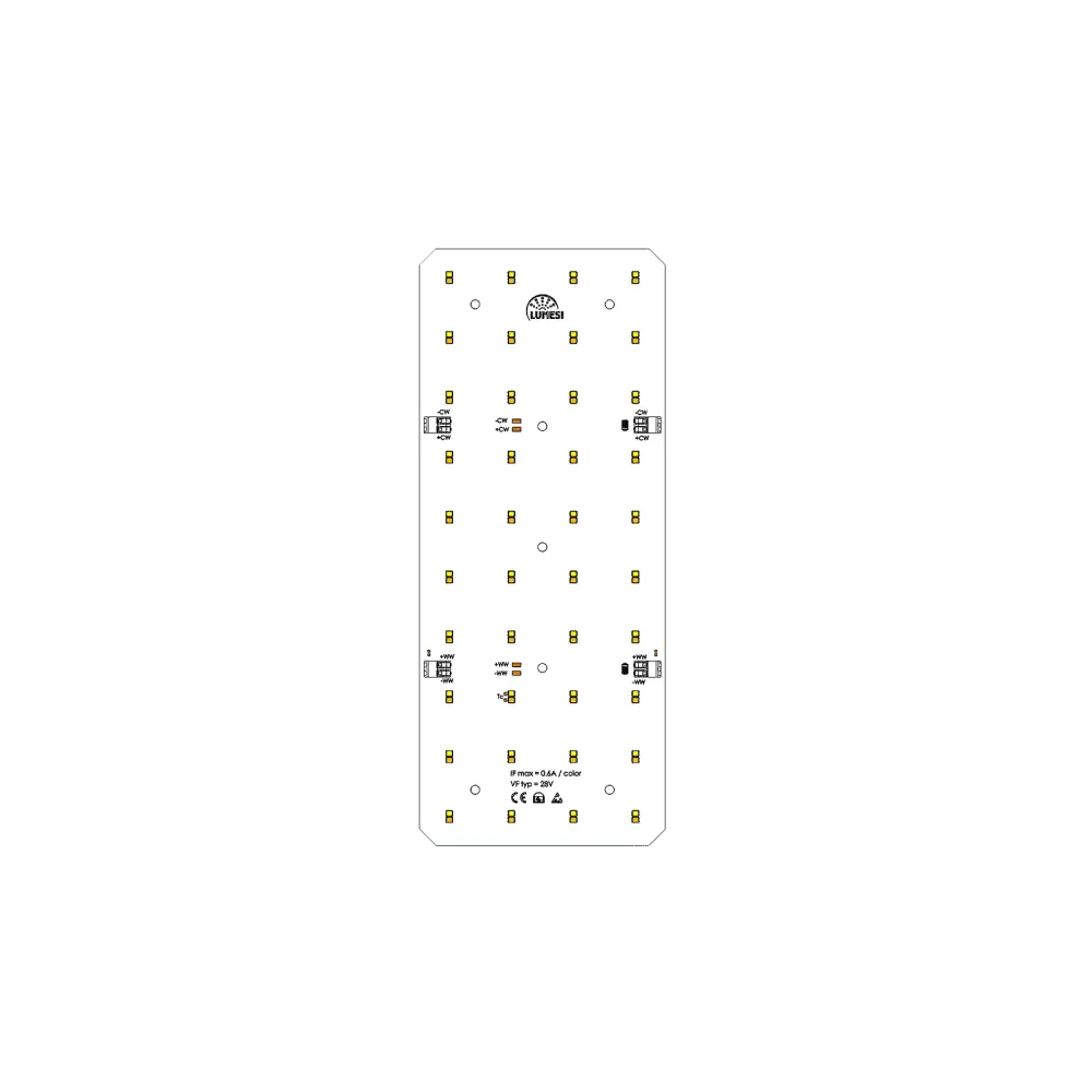 LED module 289x119mm / TW / 2700K & 6500K / CRI>90 / 80LED