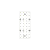 LED module 289x119mm / TW / 2700K & 6500K / CRI>90 / 80LED