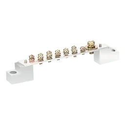Earthing bar with insulator, 250A, number of poles: 13