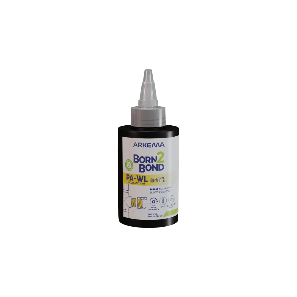 BORN2BOND pipe sealant, high viscosity, yellow, 50ml