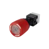 Emergency stop switch, 1x NC contact, 1x NO contact, solder connection, with lighting 24Vdc