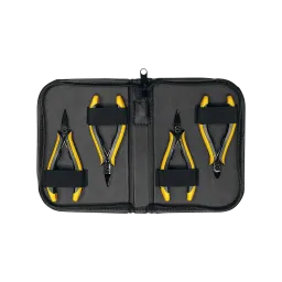 ESD pliers set EUROline 4-piece (incl. ESD bag)