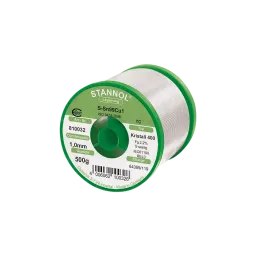 Solder wire Kristall 400, Sn99,3Cu0,7 - TC, RE L0, 1mm, 500g