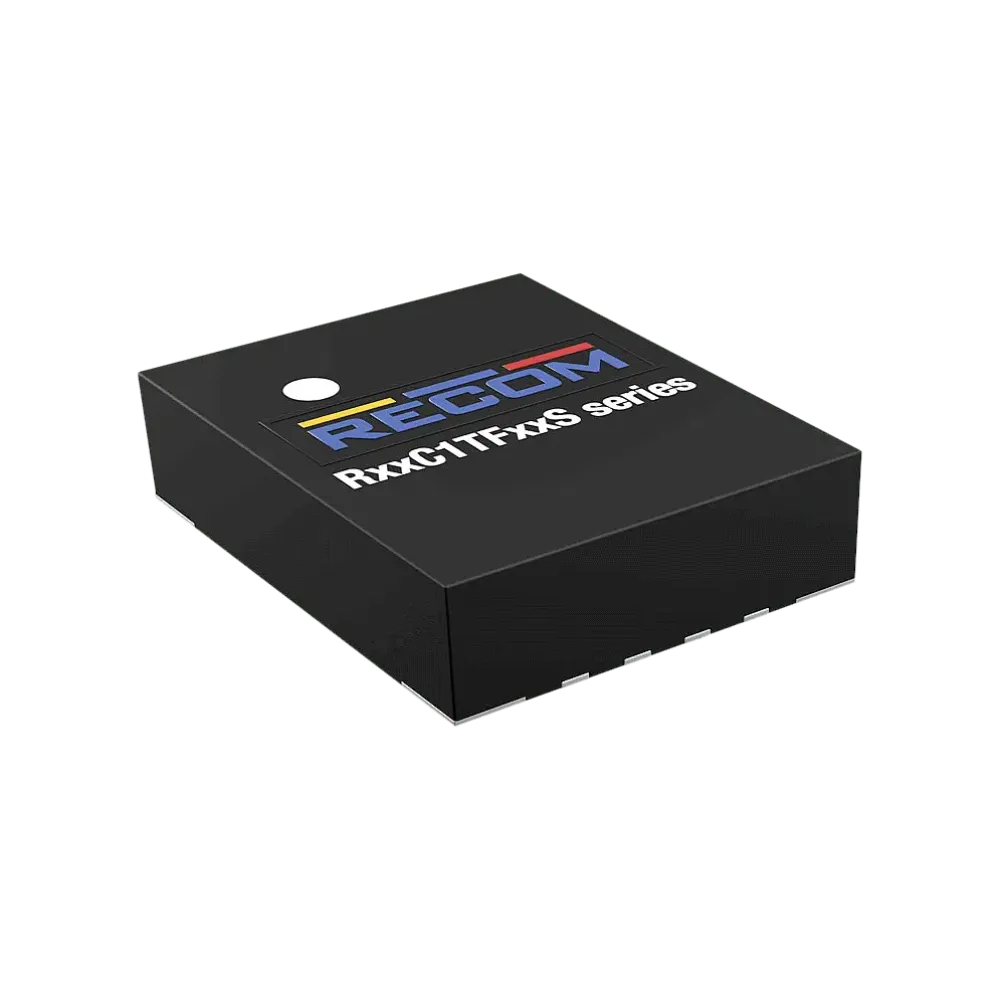 1W DC/DC converter, input 3...5.5V, output 3.3V/5V/200mA, LGA