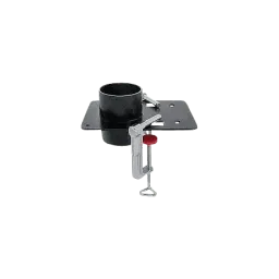 Table mounting with 2 screw clamps