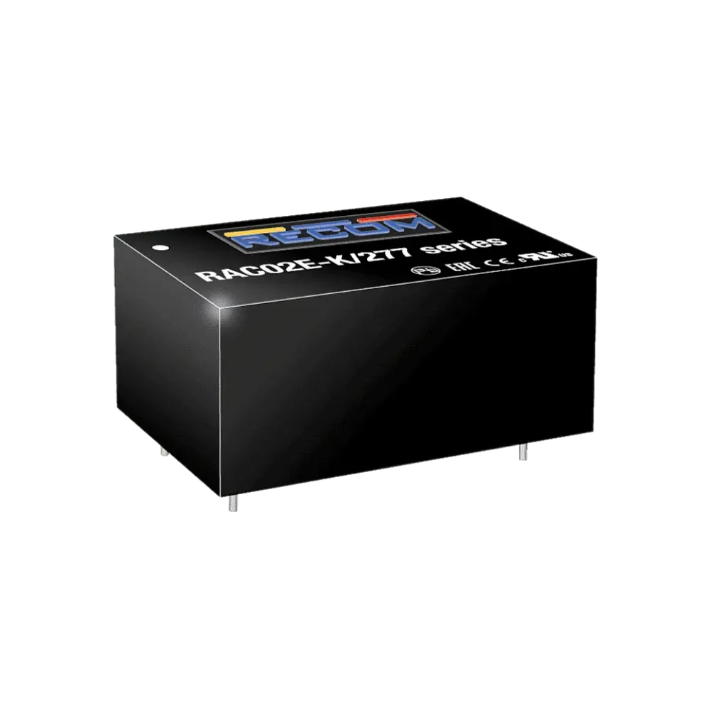 2W AC/DC power supply unit, PCB mounting, 5V/400mA