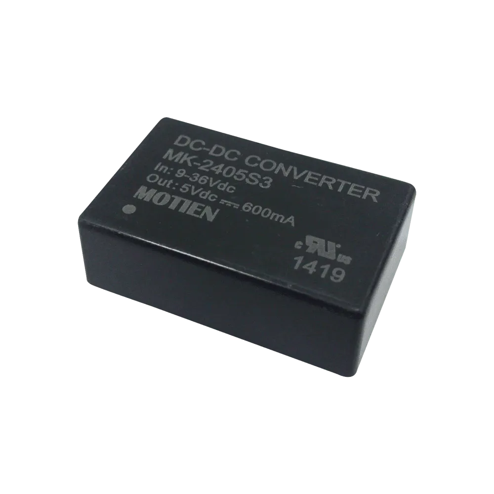 3W DC/DC converter, input 18...75V, output 24V/0.125A