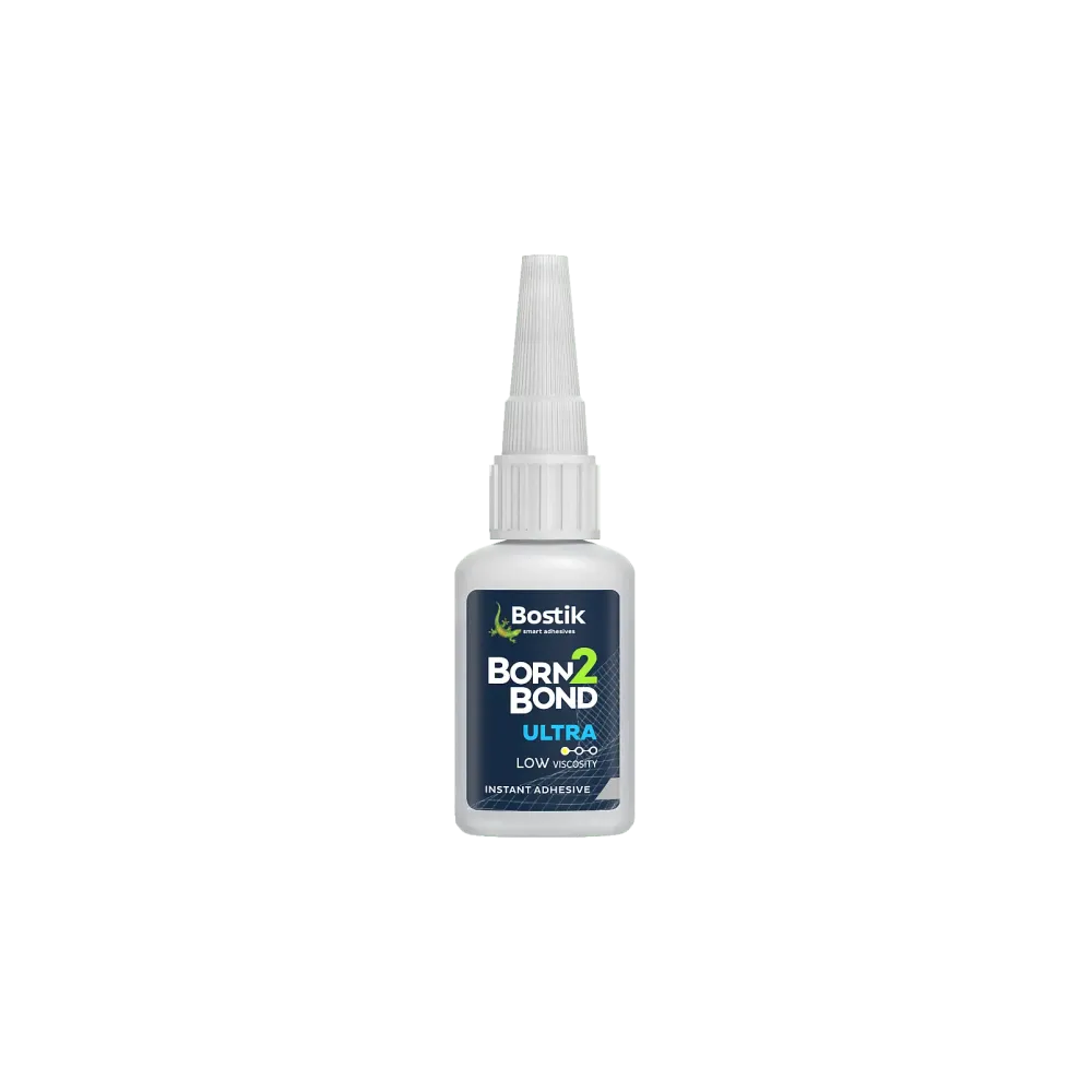 BORN2BOND Ultra LV instant adhesive 20 g, low viscosity, transparent