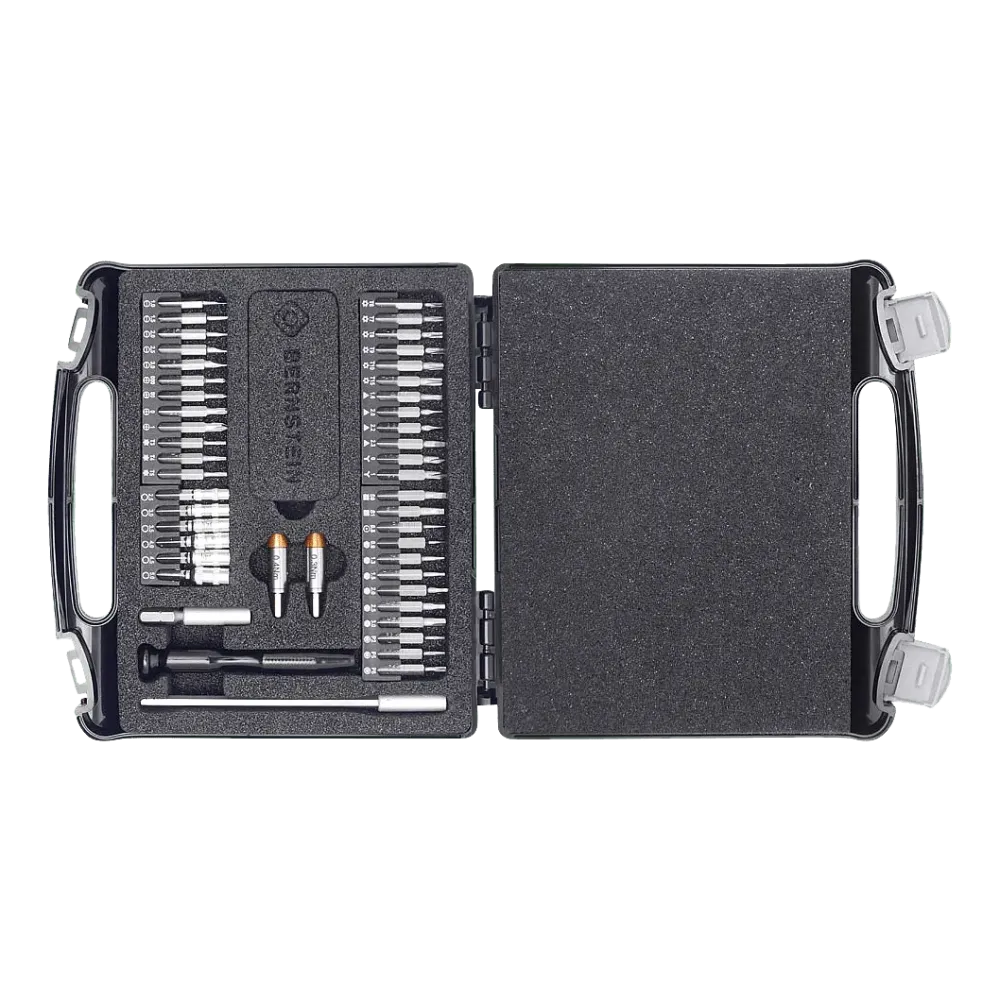 Bit set 47 pcs with torque adapter 0.3 + 0.4 Nm