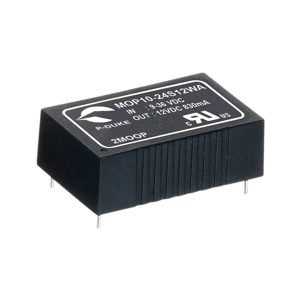 10W medical DC/DC converter, input 9...36V, output +/-15V / +/-0.333A