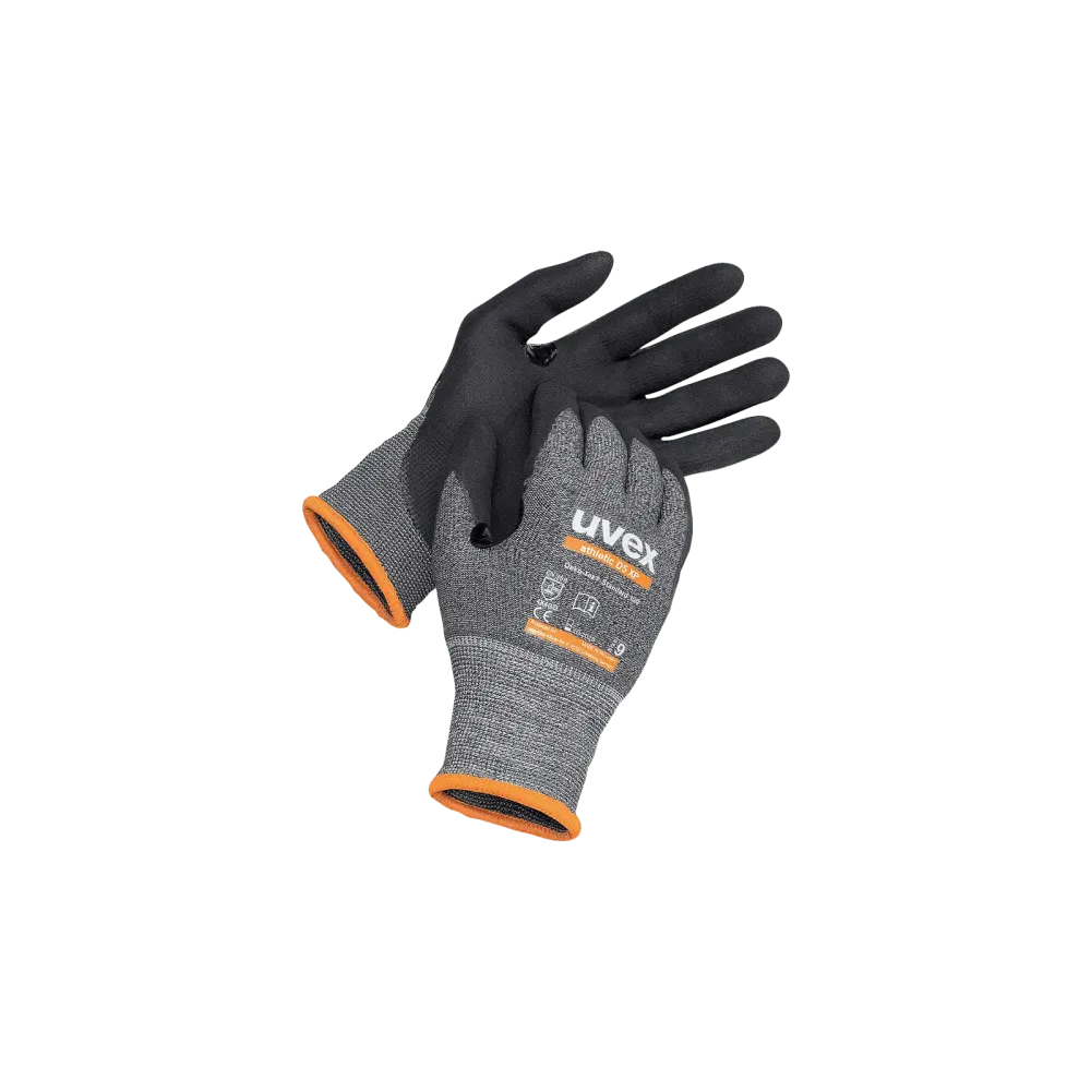 uvex athletic D5 XP cut protection glove in various sizes