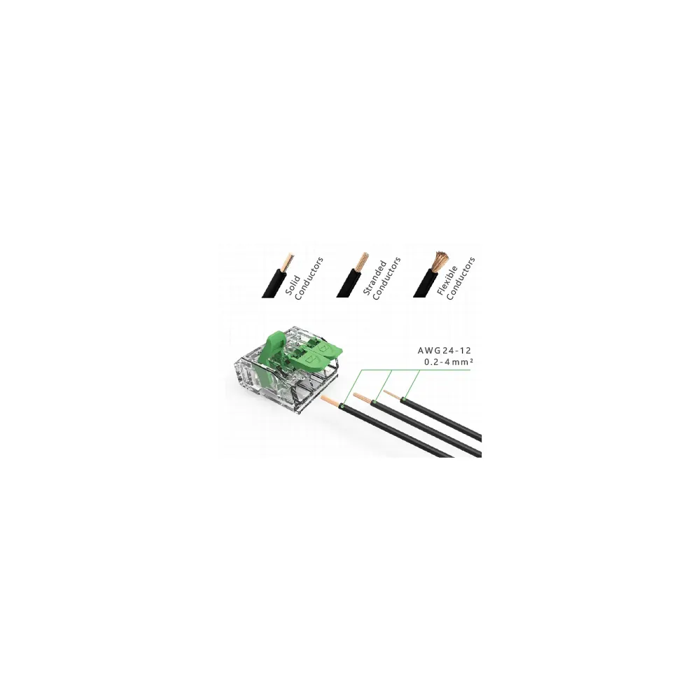 DEGSON DGBSC-SG01/4-03P Universal connecting terminal, 3-way (packaging: box)