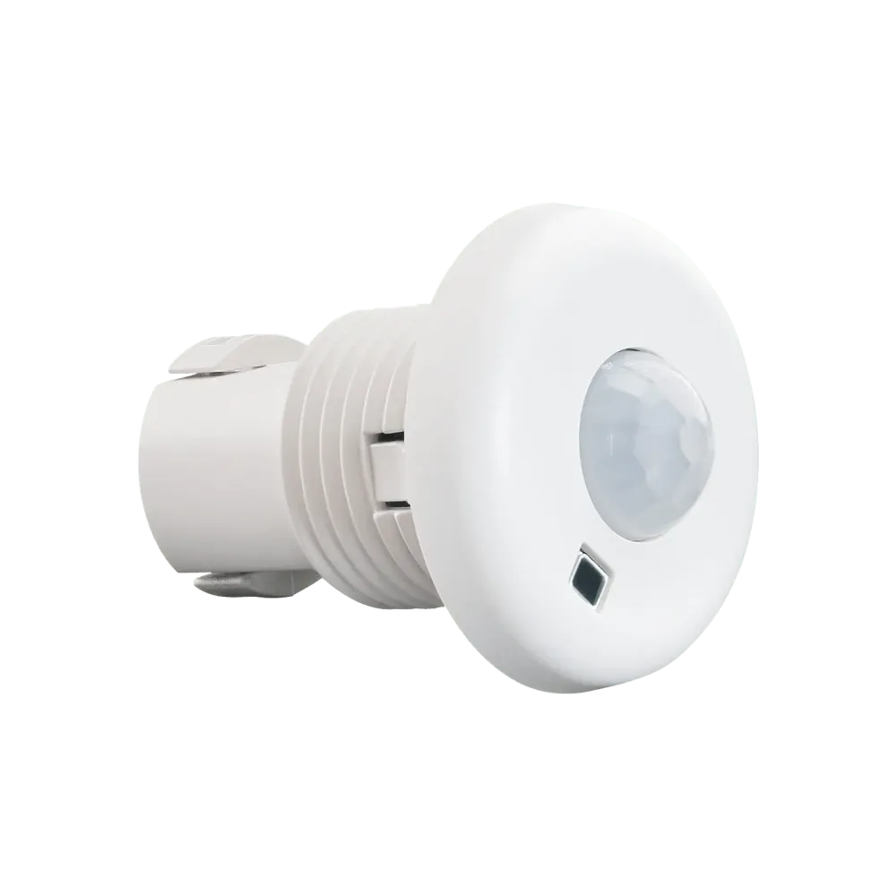 ZigBee3.0 recessed luminaire PIR motion detector and brightness sensor