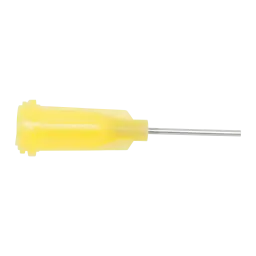 Dosing needle, stainless steel needle with plastic body, gauge: 20 (50 pieces)