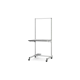 Mobile ESD stand frame with table top