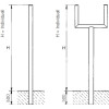 Standpipes for mirrors without heating
