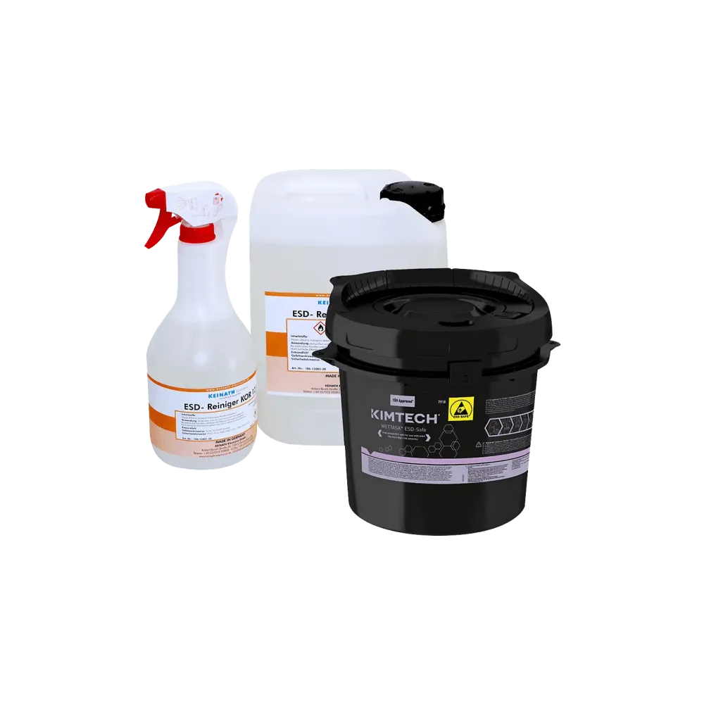 KIMTECH WETTASK cleaning set (incl. dispenser, cloths and cleaner)