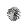 Modular LED star heat sink, ø99mm, H 50mm, Clear Anodized
