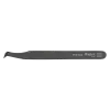 Cutting tweezers with narrow angled head