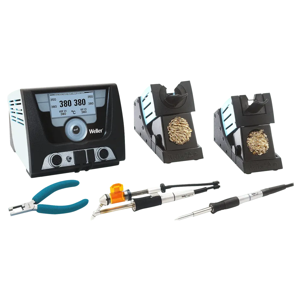 WXD 2020, 2-channel soldering and desoldering station set, 200 W (255 W)