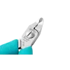 Pointed cutter, angled, narrow head