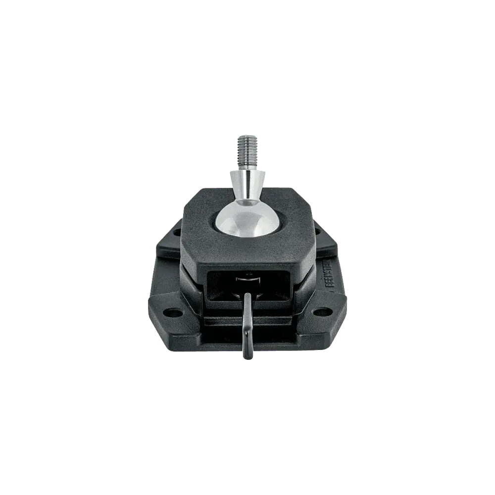 Ball joint holder KØ40 M12x20mm screw-on black