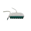 6-way distributor, 24V, 2p, green