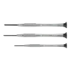 Watchmaker's screwdriver set 3-piece Phillips PH0000 / PH000 / PH00
