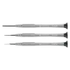 Watchmaker's screwdriver set 3-piece slotted 0.6 / 1.0 / 1.5 mm