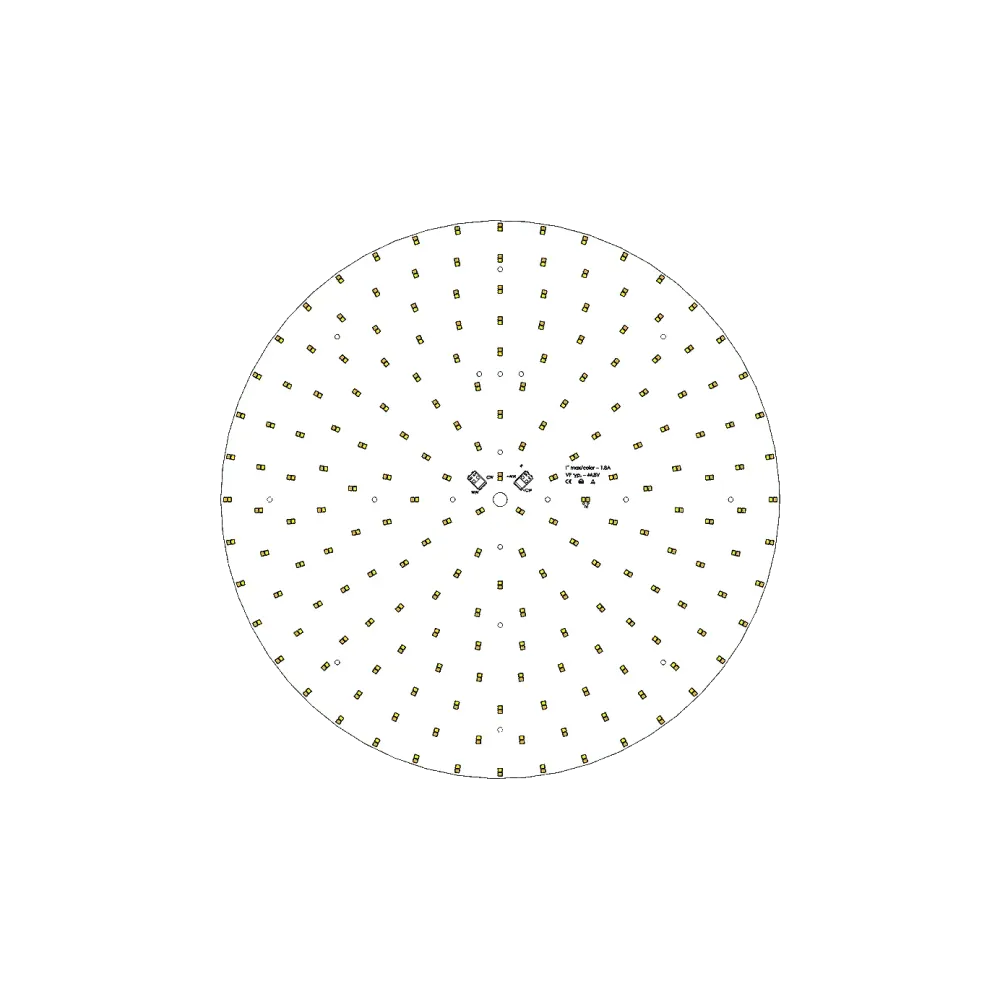 LED module ø490mm / 3000K & 4000K / CRI >90 / 416 LED