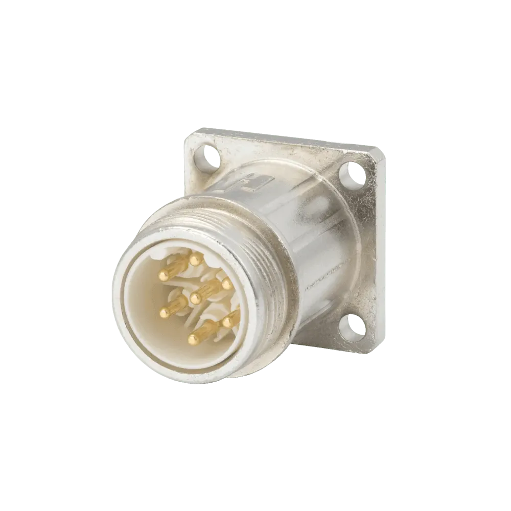 Housing M16 appliance coupler Front panel mounting
