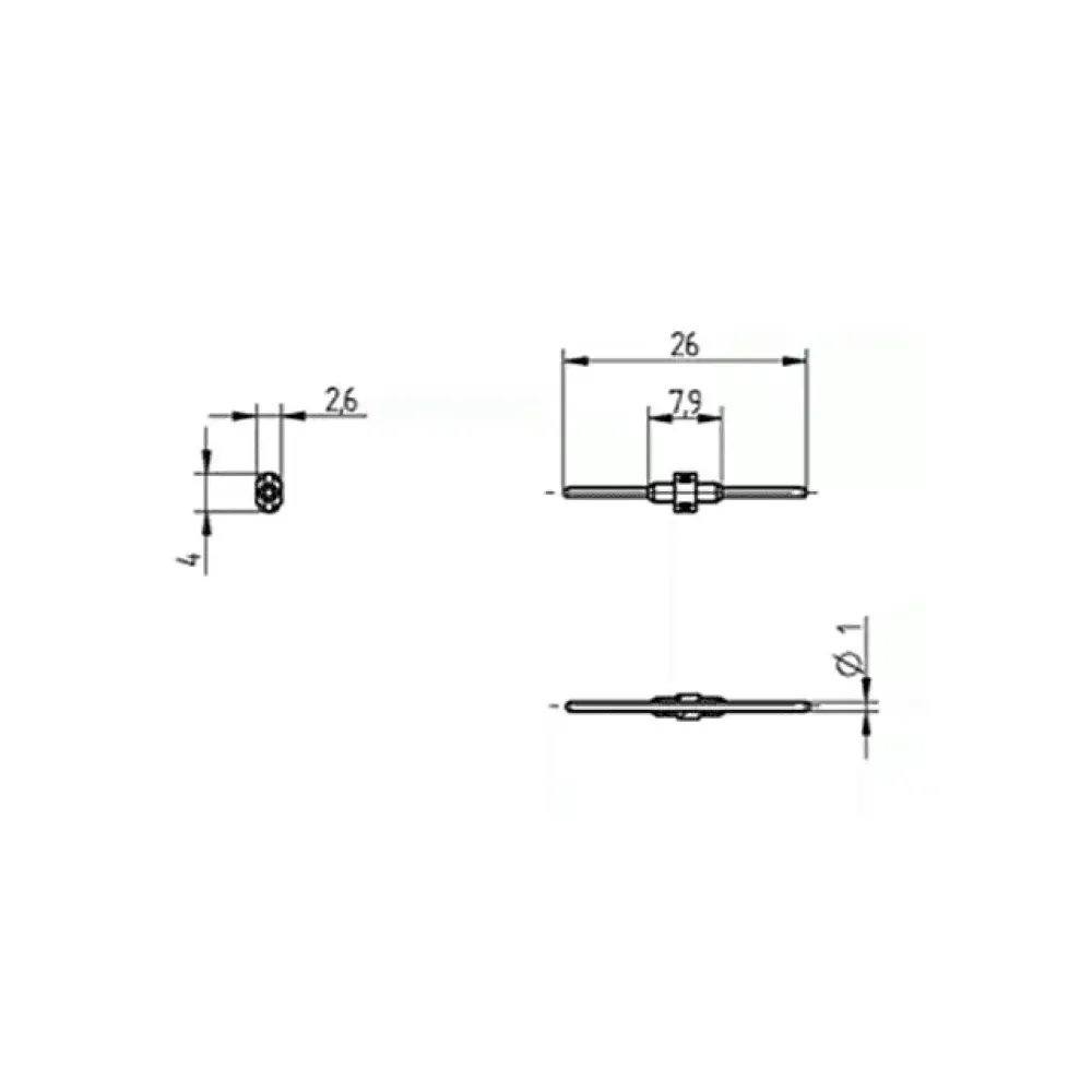 BJB SMD Mini B2B connector 1-pole