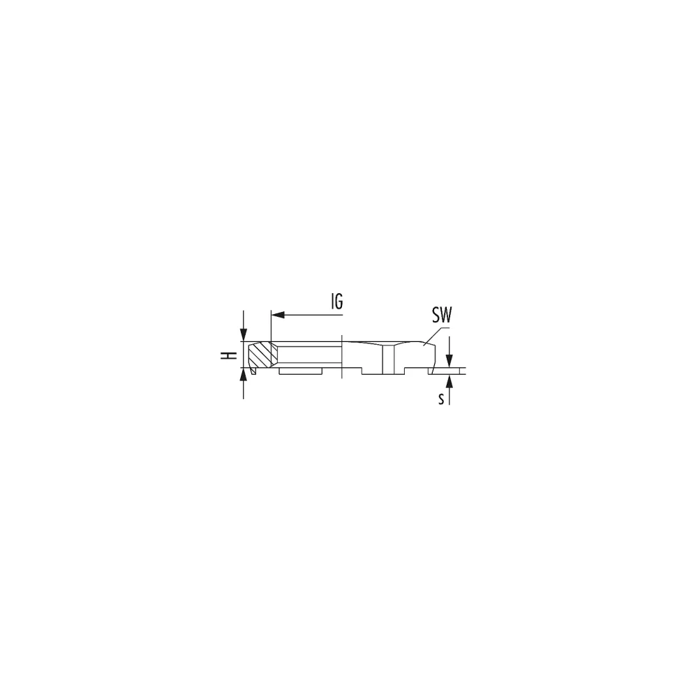 Hummel locknut GM-EMV (metric)