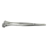 Wafer tweezers 130mm shape 6 DWF with teeth