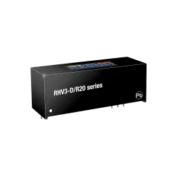 3W DC/DC converter, input 24V +/-10%, output 24V/125mA, SIP16
