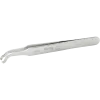 SMD tweezers angled 45° with round tips Ø 5 mm