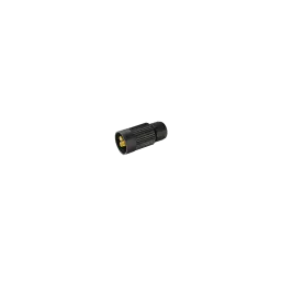 Round plug, 2p, socket, screw connection, 0.5-2.5mm2, D7.0-12.0mm, IP66/IP68