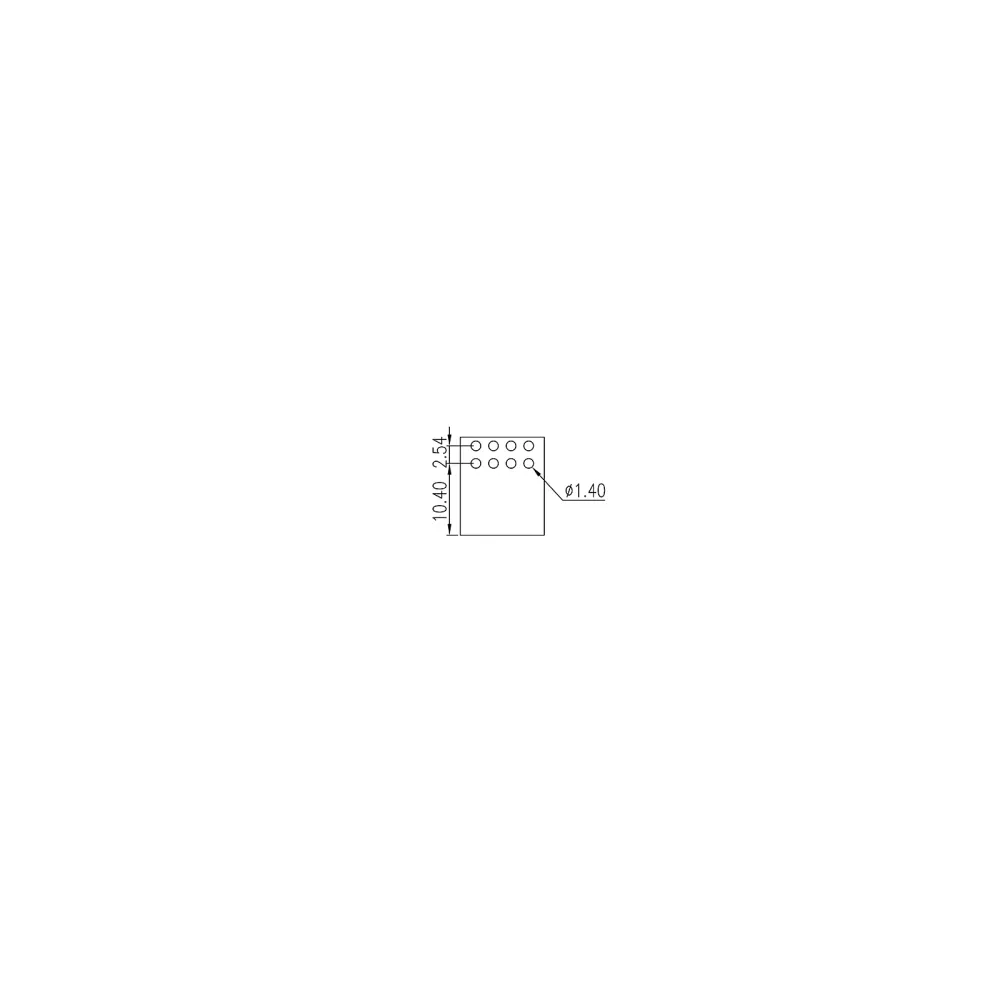 PCB Printed circuit board connection socket 0156-15xx